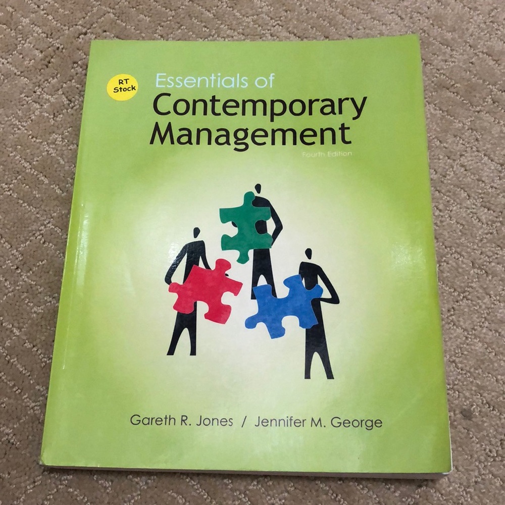 Essentials of Contemporary Management Fourth ed